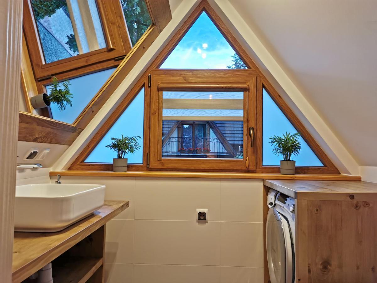 Domek & Apartament Na Ogrodzie スヘ エクステリア 写真